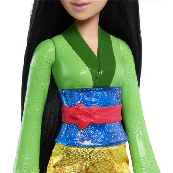 Disney Princess Mulan Fashion Doll for Baby Girls& Hair Accessory - Picture 4 of 6